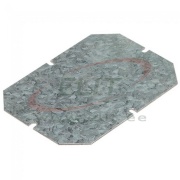 Paigaldusplaat, 180Wx140Hx1.5D, galvanized steel