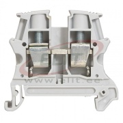 Feed-through Terminal Viking™3, 10mm² 57A 800V, pitch 10mm, grey