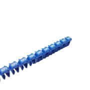 Juhtmemärgis CAB3, 0.5..1.5mm², 6, ribas 30pcs, sinine