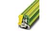 Ground Modular Terminal Block USLKG 6 N, 50pcs/pck, Phoenix