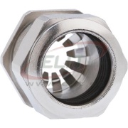 Läbiviik Progress EMC Rapid, M20x1.5, ø8..11mm| 1osaline tihend, mutrivõti 24mm, keermepikkus 6mm, -40..100°C, nikeldatud messing, ss A2, TPE|NBR, incl. O-ring, contact disc, CE/UL/VDE, IP69