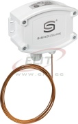 Frost protection thermostat FST-1D, air, 10A 250V, -10..15°C, TW/automatic, capillary 6m, M16, IP65