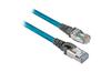 EtherNet Cable 1585, RJ45 plug » RJ45 plug, 8 conductors, 100BASE-TX, 100Mbit/s, Robotic TPE, weld splatter, UV, oil resistant, Flex Rated, 2m, Allen-Bradley, teal