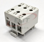 Hargnemisklemm UK16/3x1A, 3P (2ava) 1.5-16mm² 75/85A 650V, TS35, MaxPRO, hall