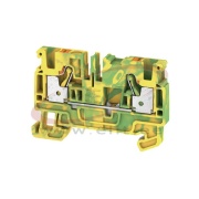 PE-riviklemm A2C 4 PE, 1-tier, 4mm² 480A 800V, push-in, Weidmüller, koro