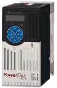VFD PowerFlex525, 0.4kW 2.5A 1x240VAC, embedded EtherNet/IP, Safety, frame A, Allen-Bradley