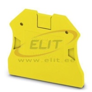 End Cover D-UT 2.5/10 YE, 50pcs/pck, Phoenix