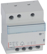 Module Bell Transformer, prim. 230VAC sec. 12/8VAC | 24VA, 4M, TS35/ panel mount