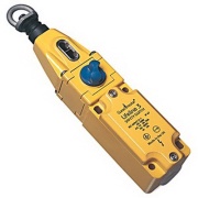 Cable Pull Switch Guardmaster® Lifeline™ 3, 2NC safety, 2NO aux., 3A 240V, die-cast alloy, M20, IP67, yellow