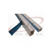 Karbik DLP-S, 20x12mm, L2m/pc, kleeplint, valge