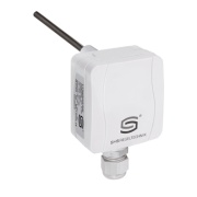 Immersion temperature sensor TF65-PT100, 50mm, -30..+150°C, box 72x64x38 M16x1.5, 4-wire, Ø6 stainless steel 1.4571 V4A, IP65