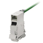 Pesa IE-TO-RJ45-FJ-B, RJ45, EIA/TIA T568 B, Cat.6A/Class EA, TS35, Weidmüller