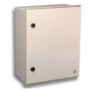 Polüesterkilp BRES, 600Wx800Hx300D, sile uks| avanev 180°, -50..80°C, klaaskiuga tugevdatud polüester (PRFV), UV kindel, IP66 IK10, hall