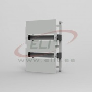 Moodulraam CHM, 3x 18M| 378Wx465Hx125D, klaaskiuga tugevdatud  polüester (PRFV), BRES-54