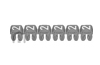 Juhtmemärgis CAB3, 0.5..1.5mm², 8, ribas 30pcs, Legrand, hall