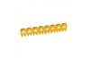 Juhtmemärgis CAB3, 4..6mm², L, ribas 20pcs, Legrand, kollane