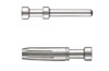 Crimp Contact HDC-C-HE-BM0.75-1.00AU, female, 1mm², turned, gold finished copper alloy