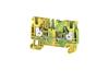 PE-riviklemm A2C 4 PE, 1-tier, 4mm² 480A 800V, push-in, Weidmüller, koro