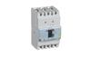 Kompaktkaitselüliti DPX³ 160, 125A 3x400VAC 16kA, short-circuit protection 0.8..1In, overload protection 10In, incl. screws/ cage clamps Al/Cu 70/95mm², panel mount, Legrand