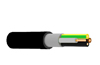 Jõukaabel CYKY-J, 5G2.5mm² 450/750V, -15..70°C, 100m/pck, must