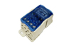 Jaotusklemm Al/Cu, busbar 8x24mm|8Nm/ 2x35mm²|4Nm, 5x16mm²|2.5Nm, 4x10mm²|2Nm 500A 690VAC, TS35, paigaldusplaat