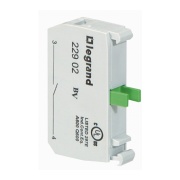 Contact Block Osmoz, 1NO 10A 600VAC, 2x 2.5mm²