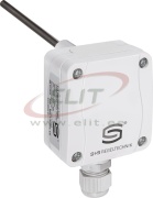 Immersion Temperature Sensor THERMASGARD TM 65-I, 200mm, ø6mm, PT1000, adj. 8 ranges: -20..150°C, output 4..20mA, cv 15..36VDC, IP65