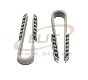 Fixing Clip BSL 13, 1x Ø9.1mm, fixing hole ø6mm, HF, high impact strength PP