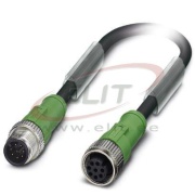 Sensor/actuator Cable SAC-8P-M12MS/0.6-PUR/M12FS, 1pcs/pck, Phoenix