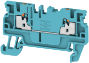 Feed-through Terminal A2C 1.5 BL, 1-tier, 1.5mm² 17.5A 500V, push-in, blue