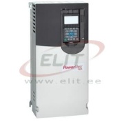 VFD PowerFlex755, 11kW 22A 3x 400VAC, embedded Ethernet/IP, AC input w. DC terminals, EMC, CM jumper, DB transistor, frame 2
