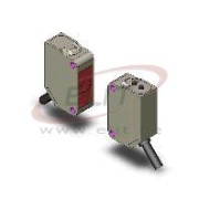 Photoelectric Sensor E3ZM-T81 2M, through-beam, metal body, IP69K, 15m, PNP, 2m cable