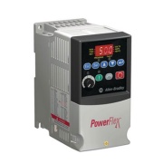 VFD PowerFlex4, 0.75kW 2.3A 3x480V, aux. 3A 30VDC| 125/240VAC, integral keypad, LED display, RS485, size A