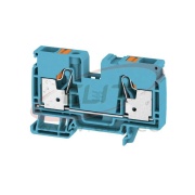 Feed-through Terminal Block A2C 10 BL, 1-tier, 10mm² 57A 1000V, push-in, blue