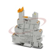 Relay Base PLC-BPT-24DC/21-21, 2PDT, cv 24VDC, 10pcs/pck, Phoenix