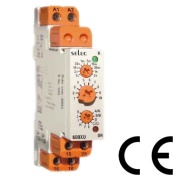 600XU| Time Relay, 13functions| 0.1s..3h res. 0.1s, 1CO SPDT 5A 250VAC, cv 12..240VDC/ 20..240VAC, TS35