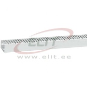 Cable Duct TransCab, 40Wx80H, HF, A6/6, 2m/pc, grey