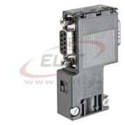 Simatic DP, Bus Connector, ProfiBus «12Mbit/s, 90° angle cable outlet, terminat. resist. w. isolat. function, w. PG socket