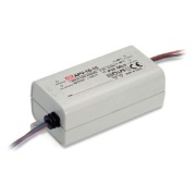 LED Power Supply APV, input 90..264VAC| 127..370VDC, 15W 1.25A 12VDC, -30..70°C, cl.2, IP42