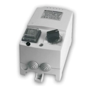 Autotransformer Fan Speed Controller ARW 1.5/S 1.5A 230VAC, aux. output 2A 230VAC, fuse protected, switch| backlight, PM| 5steps/ 230-180-155-135-115V, cl. II, IP54