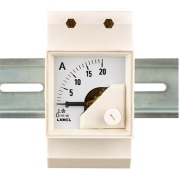 Ammeter EB16N, moving-iron, 10A 300VAC, scale 90°, cl.1.5, DIN TS35