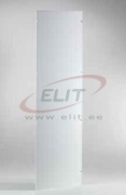 Side Panel EUFI, 2000Hx600D, incl. accessories, C3M| epoxy resin layer, 2pcs/pck, grey