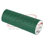 Insulating tape, 19mm x 20m, dielectric strength 40 kV/mm, PVC, UV resistant, water resistant, -25..90°C, green, Emos