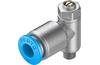 Flow Control Valve, one-way flow control valve GRLA-M5-QS-6-D, 193139