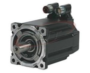 Servo Motor MPM, 460V, 2250rpm, 5.1kW, 26.8Nm, MT encoder, shaft key, SpeedTec DIN connector, right angle, 180° rotatable, brake 24VDC, FMH type FF, BCD 165mm, 3 stacks, IP65/67
