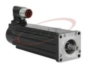 Servo Motor VPL, 460V, 3300rpm, 1.12kW, 3.39Nm, 18bit ST DHR encoder, smooth shaft, SpeedTec DIN connector, right angle, 325° rotatable, FMH type FF, frame 100mm BCD, 2 stacks, IP66