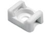 Saddle Tie Mount TM-2S8, L14.9xW9.5 ø4.5, max tie 4.8mm, -40..85°C, Polyamide 6.6, UL94 V2, 100pcs/pck, natural
