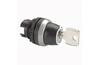 Selector Switch Osmoz, head| key (455) handle ^0·-1 (0-45°), ø22.5mm, IP66/69K IK05, black