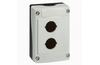 Control Box 2x ø22.5mm, 2x M16/20, IP66 IK07, grey