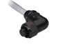 Drop Cordset KwikLink, DeviceNet Patchcord, trunk end: male Micro, right angle, device end: female Micro, straight, 3m, PVC, Grey